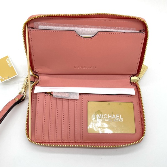 Michael Kors Large Phone Case Wallet Wristlet - Picture 3 of 5